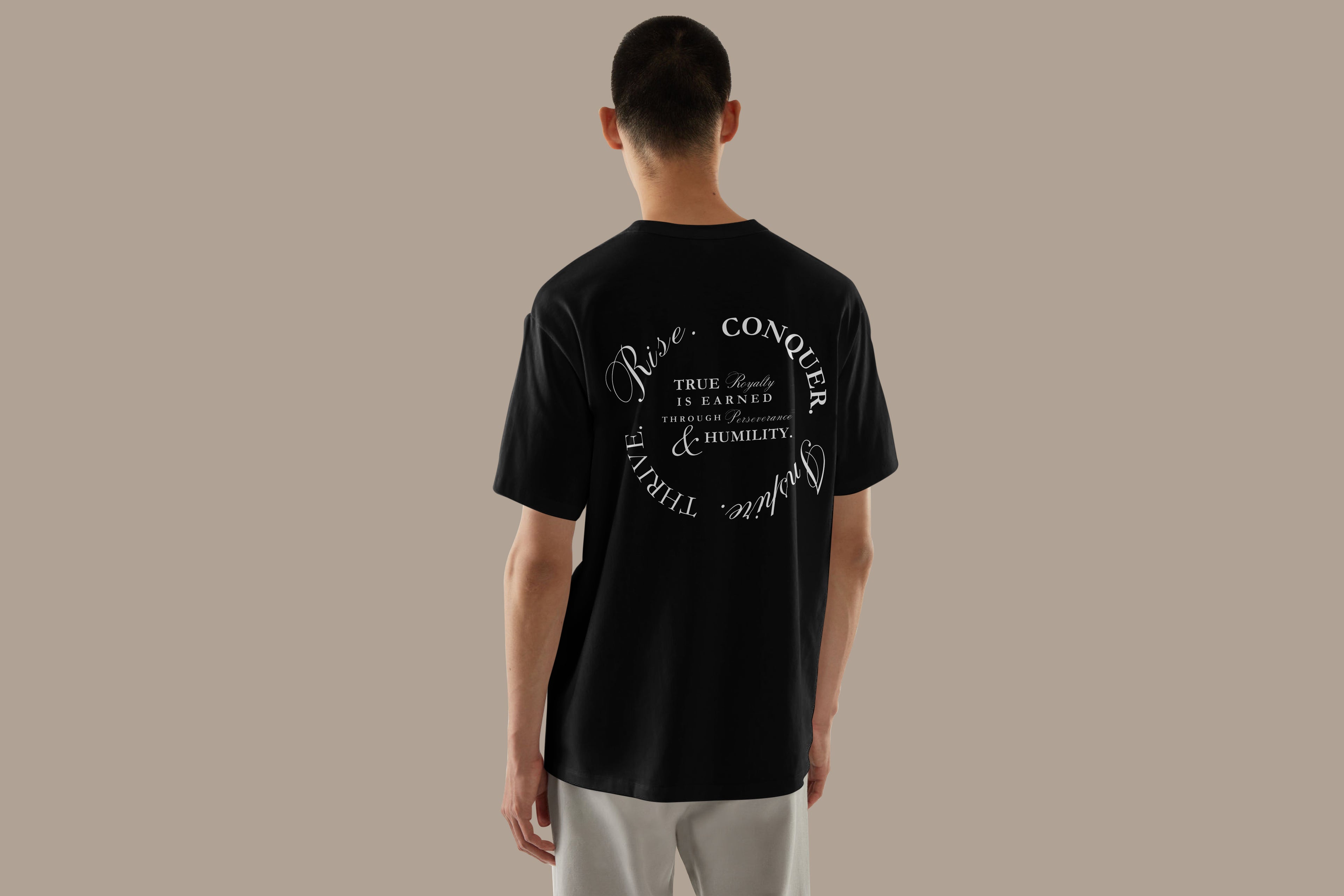 Short-Sleeve T-Shirt "Rise" - Maison Alexander.