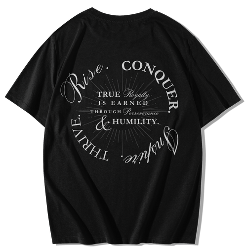 Short-Sleeve T-Shirt "Rise" - Maison Alexander.